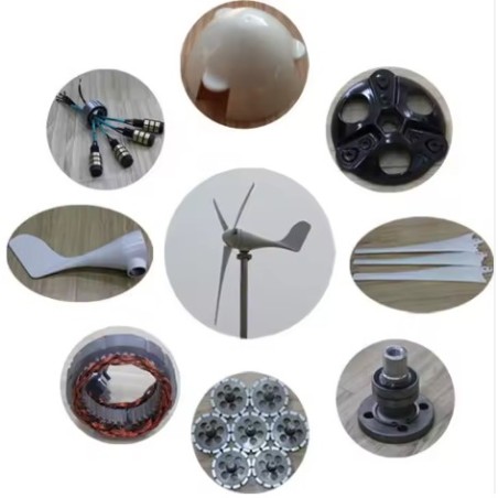 "200W 24V Rüzgar Türbini ve Şarj Kontrol Cihazı"