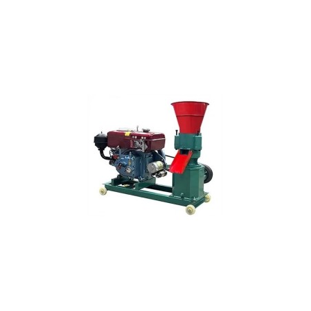Pelet Yem Makinesi KL-160/-8hp-dizel motorlu