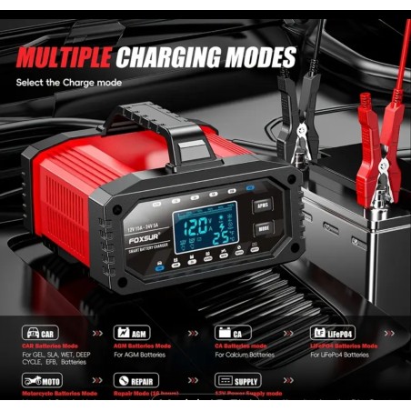 Smart Akü Şarj Cihazı Desulfator