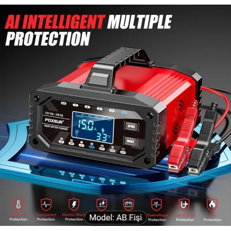 Smart Akü Şarj Cihazı Desulfator