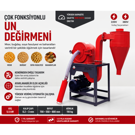 Tahıl Kırma Makinesi-Un Değirmeni-25