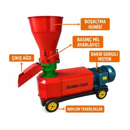 KL-125 PELET YEM MAKİNESİ