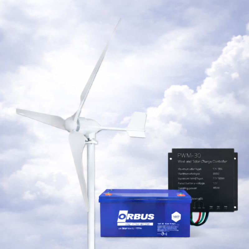 **SEO Title:**  1000W Rüzgar Türbini + 2x150Ah Orbüs Jel