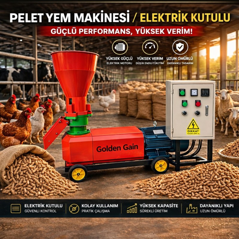 KL-180/E PELET YEM MAKİNESİ