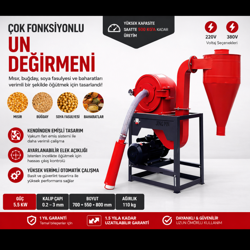 Tahıl Kırma Makinesi-Un Değirmeni-25