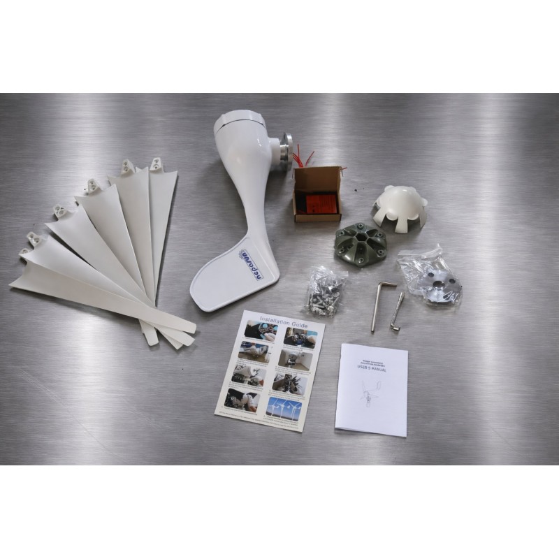 **SEO Title:**  400W 12V Rüzgar Türbini + Şarj Kontrol C