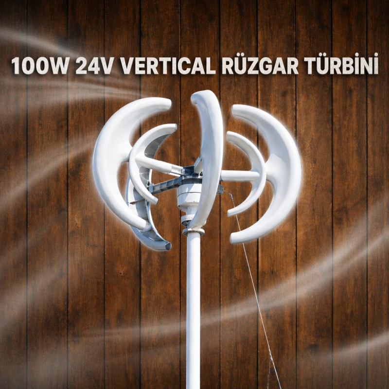**SEO Title:**  500W 12V Vertikal Rüzgar Türbini – Yük
