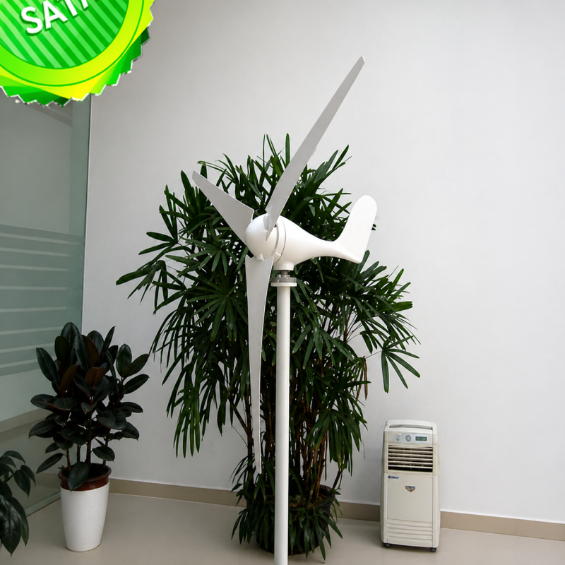 "300W 12V Rüzgar Türbini Seti - NepaSun ile Enerji Üretin"