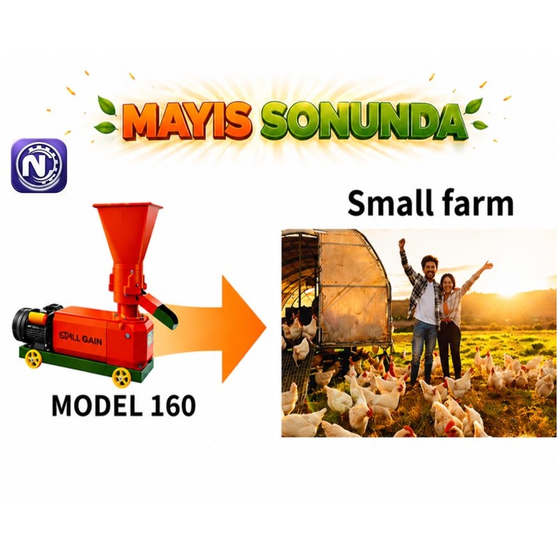 KL-160 PELET YEM MAKİNESİ- YENİ TASARIM