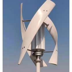 700W Vertikal Rüzgar Türbini 24V + Şarz Kontrol Cihazı