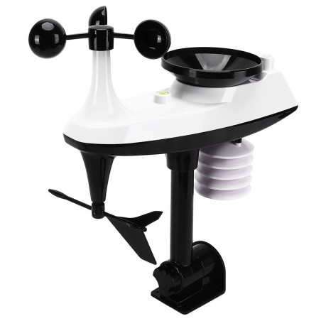 Kablosuz Dijital Hava İstasyonu | Sıcaklık, Nem, Rüzgar ve Yağmur Ölçer | LCD Ekranlı