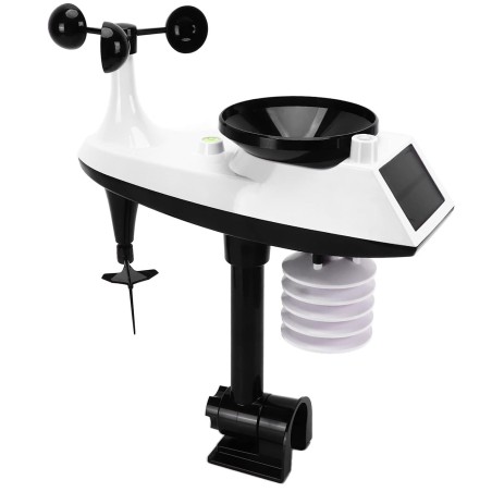 Kablosuz Dijital Hava İstasyonu | Sıcaklık, Nem, Rüzgar ve Yağmur Ölçer | LCD Ekranlı