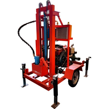 Küçük Su Sondaj Makinesi 150m